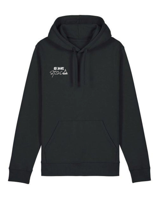 10 JAHRE HOODIE SCHWARZ