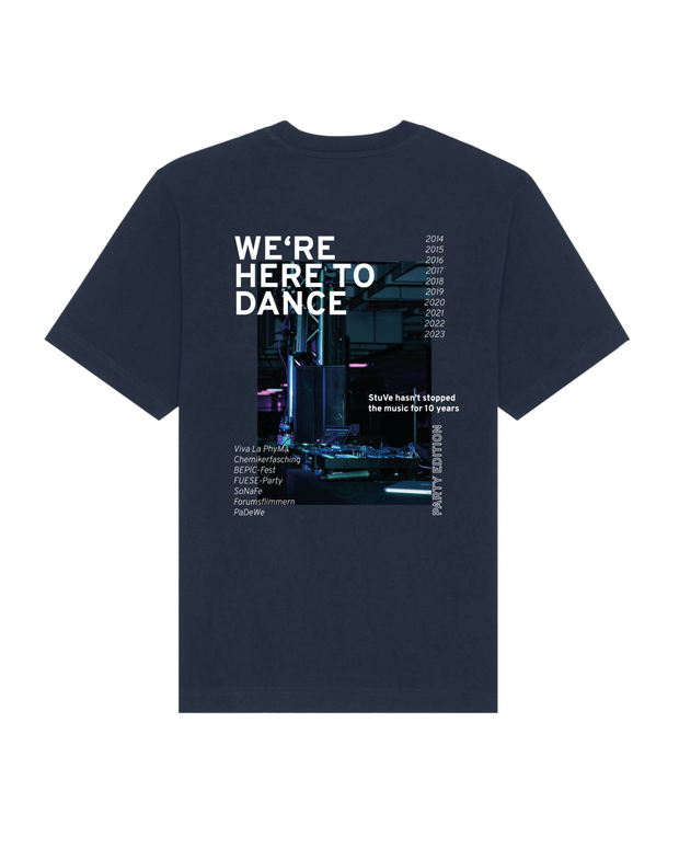 PARTY EDITION T-SHIRT BLAU